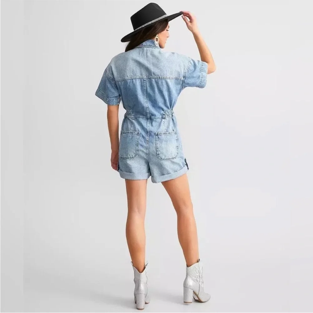 Free People Marci Denim Overall